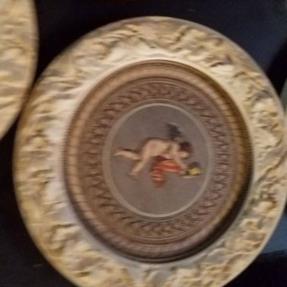 COPY - 5 cherub wall hangings - Picture 4 of 9